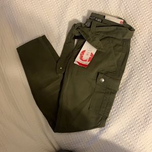 army green pants